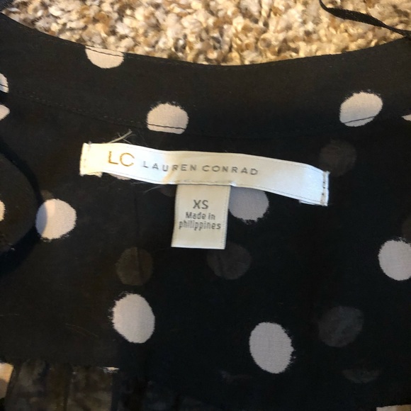 LC sheer high low blouse - Picture 4 of 5